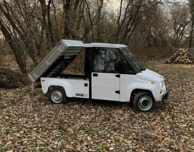 Max Ev Orv Off Road Utility Vehicle With Dump Bed X - Stringfellow Inc. stg